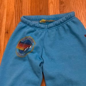 Aviator nation blue sweatpants
